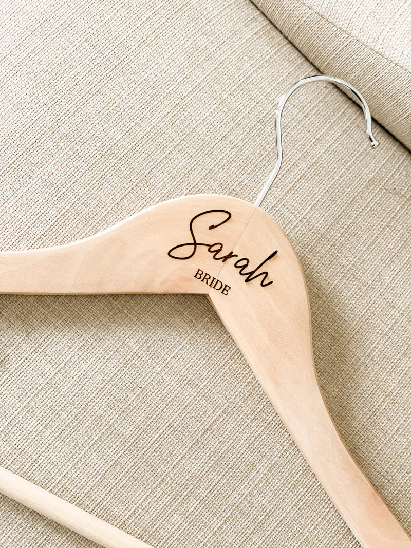 Clothing Hangers - PERSONALIZED