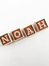 WOODEN NAME BLOCKS - PERSONALIZED