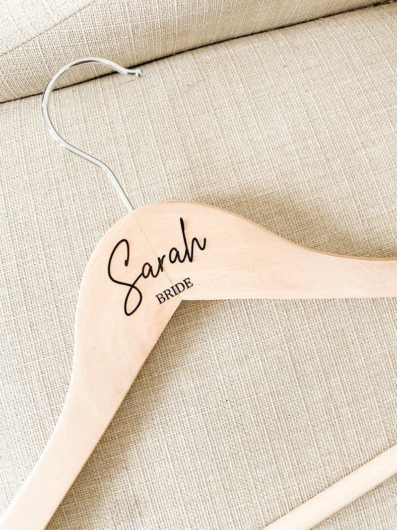 Clothing Hangers - PERSONALIZED