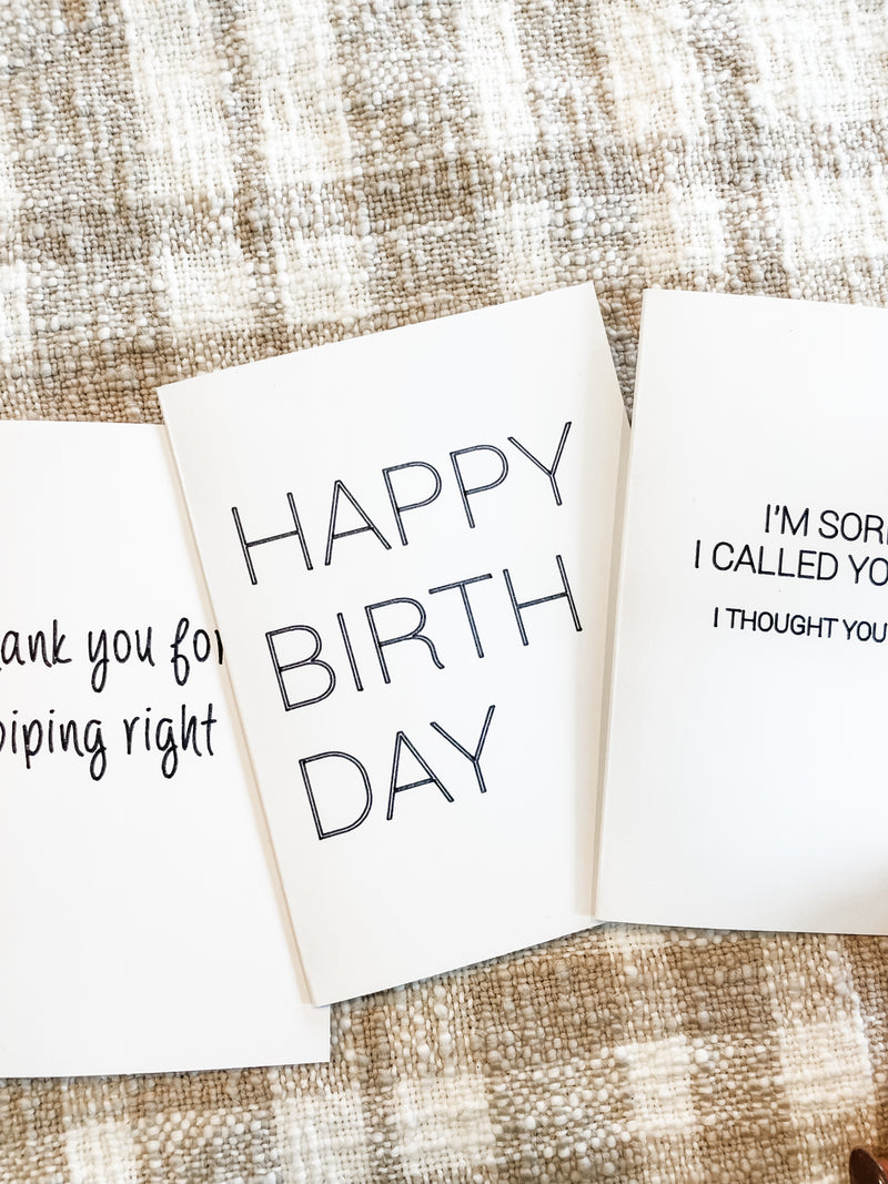 Happy Birth Day | Greeting Card
