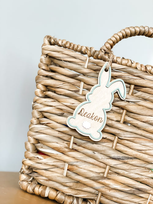 Bunny Easter Basket Tag