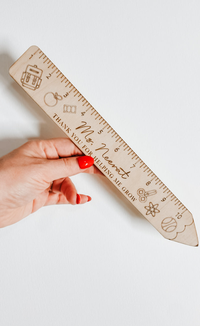 Teacher’s Ruler - PERSONALIZED